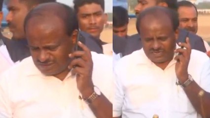 Karnataka CM Kumar Swamy ने दी Phone पर सरेआम धमकी, Police से कहा 'बेरहमी से मारो' | वनइंडिया हिंदी