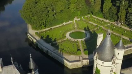 Jardin - Chenonceau aux couleurs de Noël