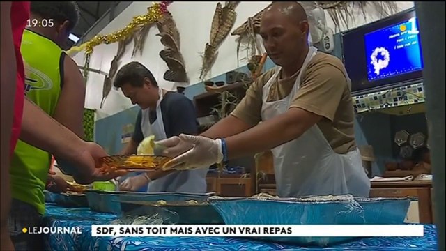 Un noël sans logis mais avec un repas
