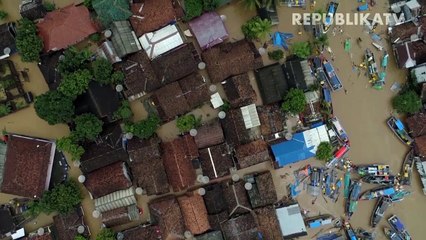 Pantauan Udara Wilayah Labuan Terendam Banjir