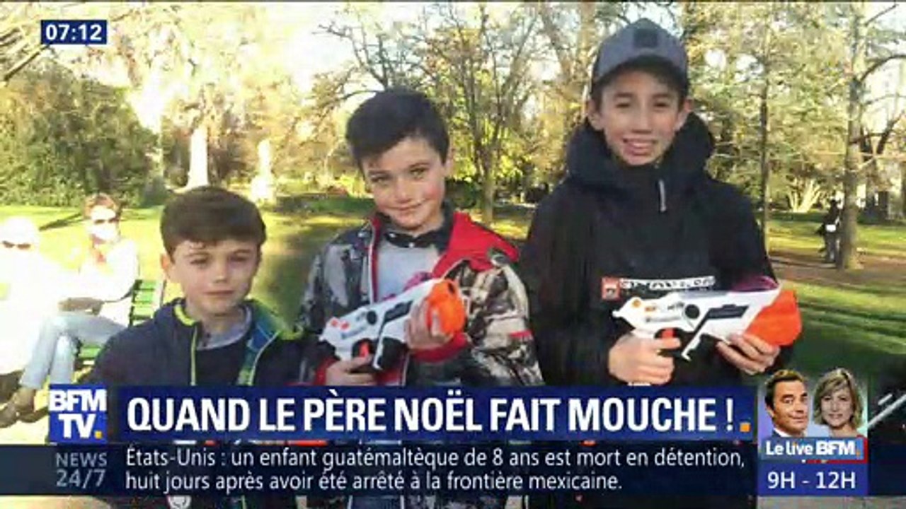 Quand le père Noël fait mouche !