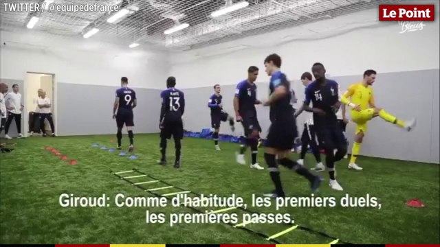 Coupe du monde 2018 : la causerie d'Olivier Giroud avant la finale France-Croatie