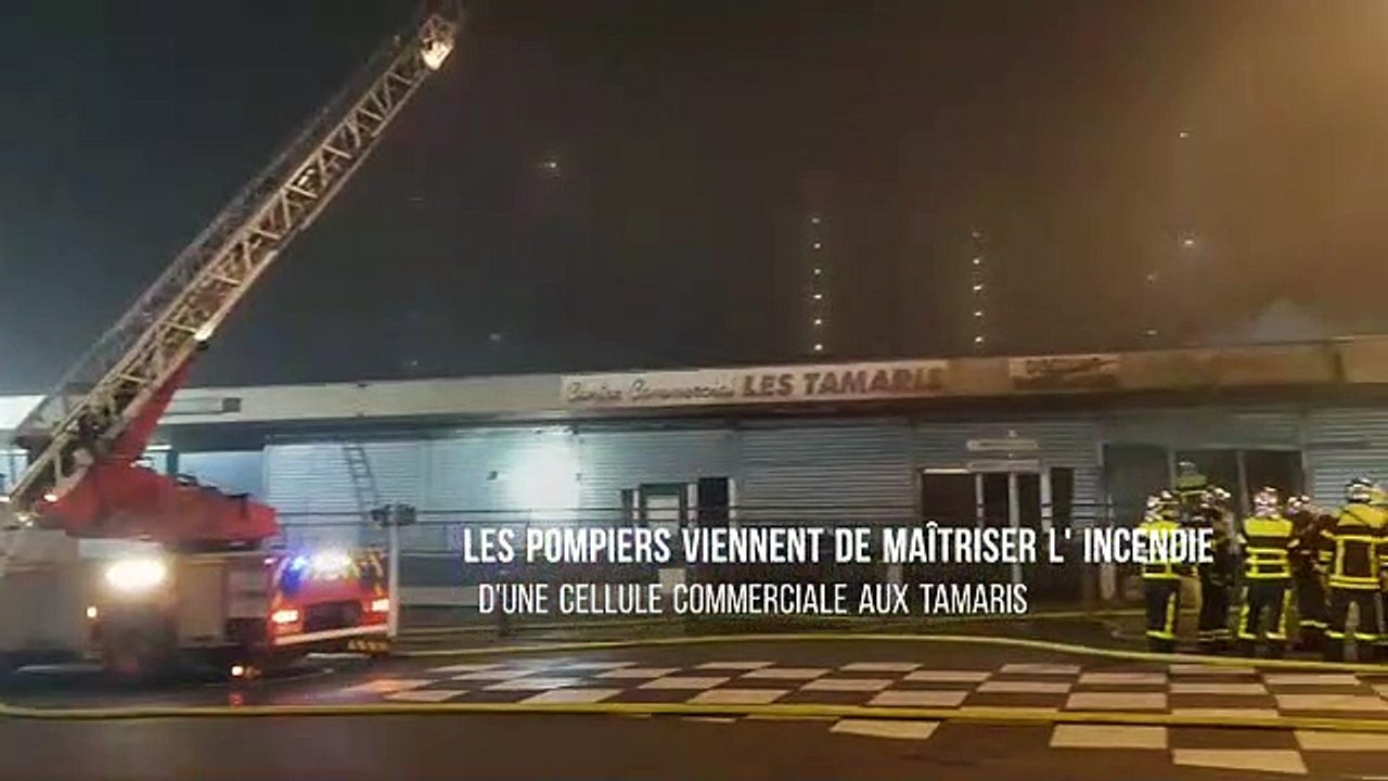 Nancy : le centre commercial du Haut-du-Lièvre en feu