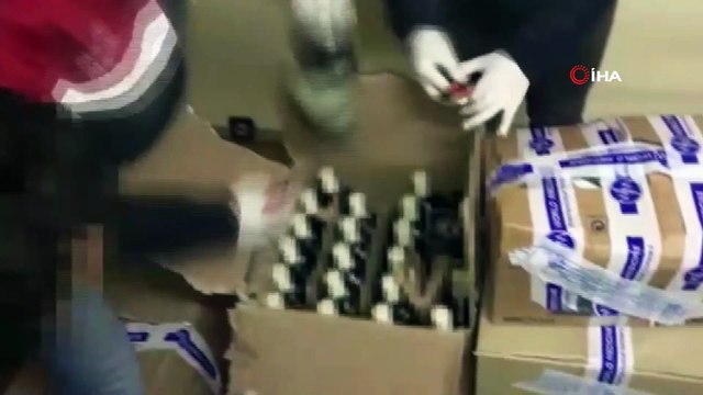 Yılbaşı öncesi evde sahte içki imalatına jandarma baskını