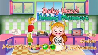 Baby Hazel Learns Dining Manners |  Fun Learning Videos By Baby Hazel Games