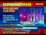 Fire burns 4 Telangana people during Xmas celebrations in USA