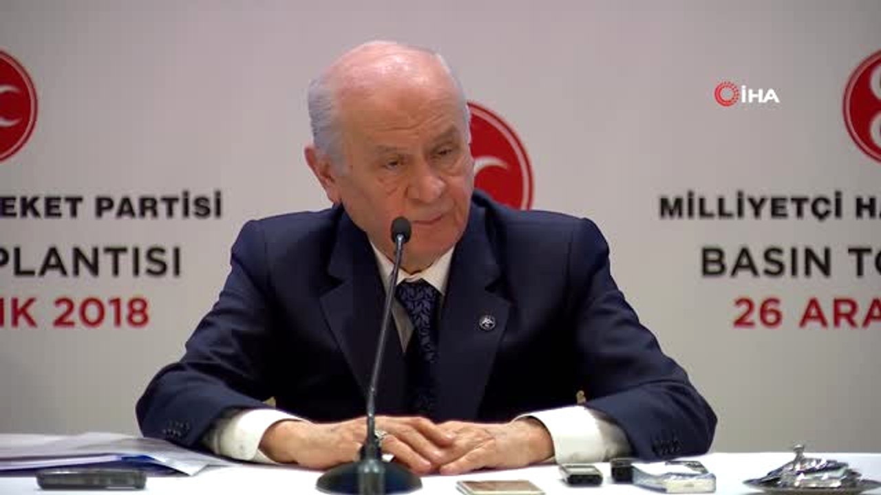 MHP Genel Başkanı Bahçeli: (Cumhur İttifakı) "Cumhur İttifakı'nın 24 Haziran Seçimlerinden Sonra...