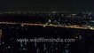 Delhi by Night- aerial journey over the Indian city of 26 million inhabitants