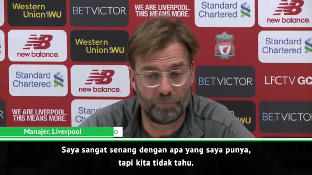 Saya Selalu Membuka Pintu - Klopp Tentang Bursa Transfer Januari