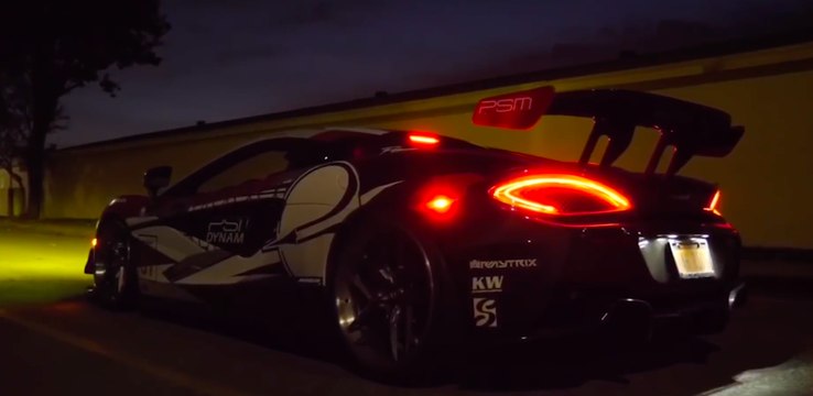 VÍDEO: Brutal el sonido de escape de este McLaren 570S, ¡Sube el volumen!