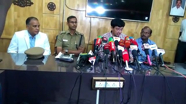 சுகாதார துறை செயலாளர் ராதாகிருஷ்ணன் பத்திரிகையாளர் சந்திப்பு-வீடியோ