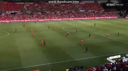 B.Kamau  Adelaide United 2 - 2 Western Sydney Wanderers FC.26.12.2018