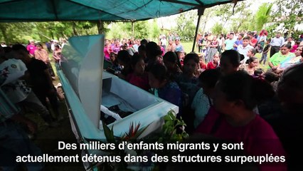 La petite migrante morte aux USA est enterrée au Guatemala