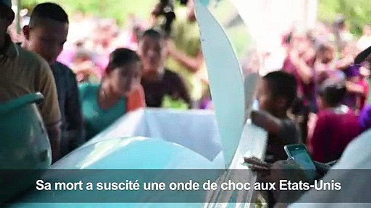 La petite migrante morte aux USA est enterrée au Guatemala