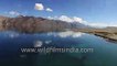 Over the Himalaya- fabulous huge crystal clear lake of Pangong Tso in Ladakh