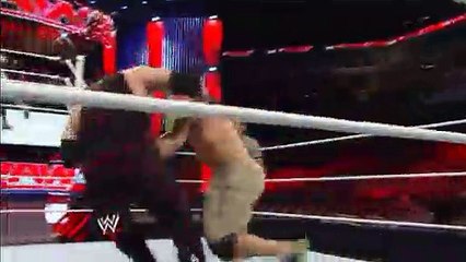 Kane vs John Cena - Raw 2015