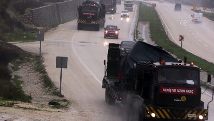 Suriye sınırına askeri sevkiyat - HATAY