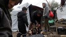 Camp de Moria à Lesbos, 