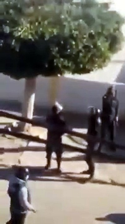 مواجهات أصبحت عنيفة في جبنيانة