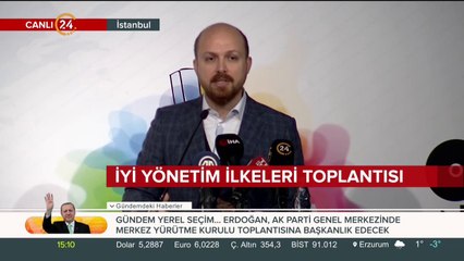 Bilal Erdoğan: Kendi çocuğunuzun, kendinizin veya başka insanların