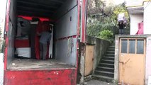 Duvarlarında çatlaklar oluşan 2 bina boşaltıldı - ZONGULDAK