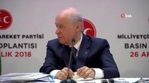 MHP Genel Başkanı Bahçeli: 