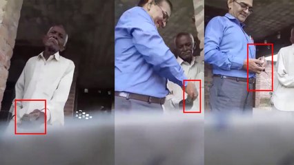 जमीन की पैमाइश के लिए लेखपाल ने किसान से ली रिश्वत, वीडियो वायरल