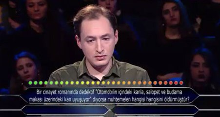 Kim Milyoner Olmak İster'e, Bahçivan - Şoför Sorusu Damga Vurdu