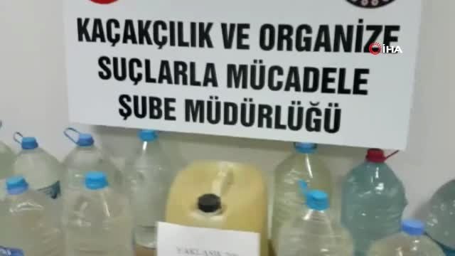 Çorum Polisinden Yılbaşı Öncesi Kaçak İçki Operasyonu
