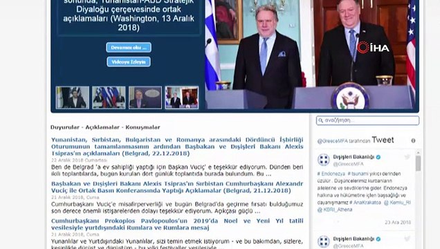 - Yunan Dışişleri Bakanlığına Türk hacker şoku- Türk hackerler Yunan Dışişleri Bakanlığının mailini ele geçirdi- Türk hackerlerden Yunanlı yetkililere mesaj: ' Buradan haddini aşanları ikaz ediyoruz'