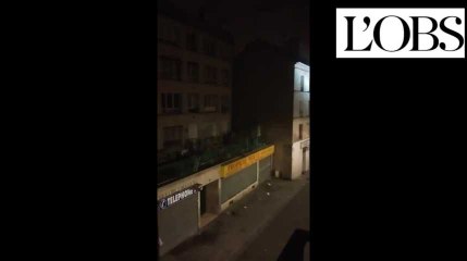 Images exclusives prises de l'immeuble en face de l'assaut, à Saint-Denis