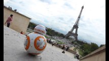 Star Wars : el robot BB-8 visita Paris