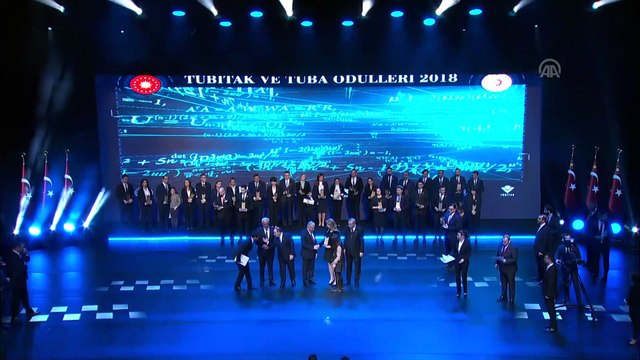 TÜBİTAK ve TÜBA Ödülleri takdim töreni ve fotoğraf çekimi - ANKARA