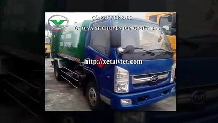Xe ép rác Thaco OLIN 6 khối, 7 khối