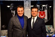 CHP'nin İstanbul Büyükşehir Belediye Başkan Adayı Ekrem İmamoğlu, Fikret Orman'ı Ziyaret