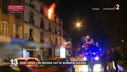 Saint-Denis : un incendie fait de nombreux blessés