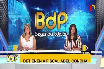 Fiscal Abel Concha es detenido por presunto delito de corrupción de funcionarios
