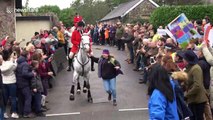 Violence flares at UK Boxing Day fox hunt as horses collide with protesters