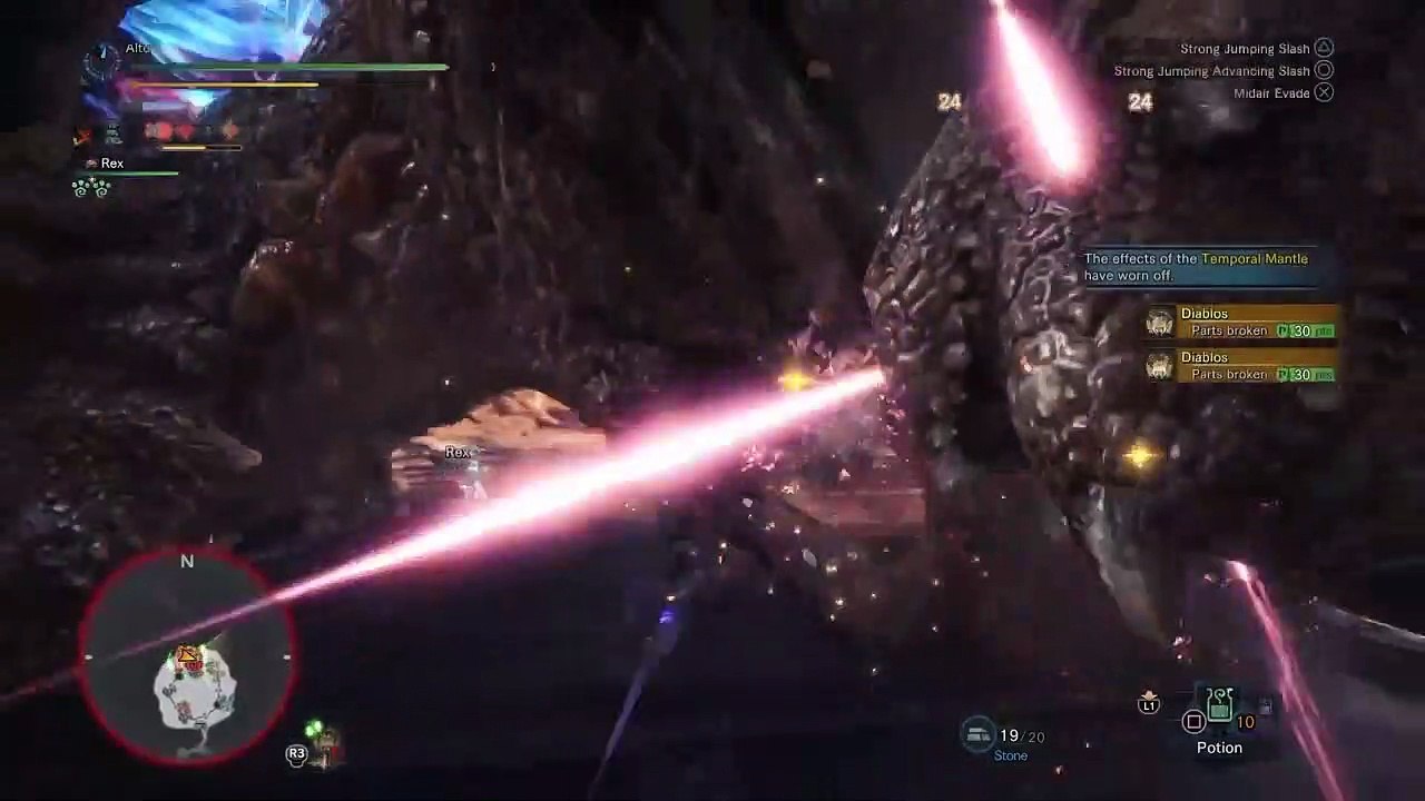 Monster Hunter- World Solo HR Diablos