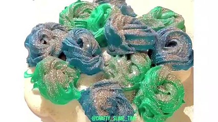Relaxing Slime ASMR Pressing Compilation / CRUNCHY SLIME #70