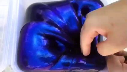 Amazing Shiny Metallic Slime-Satisfying ASMR Slime Video