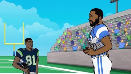 Nate Burleson's animated story of meeting Calvin Johnson