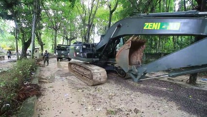 Chuvas dificultam esforços na Indonésia