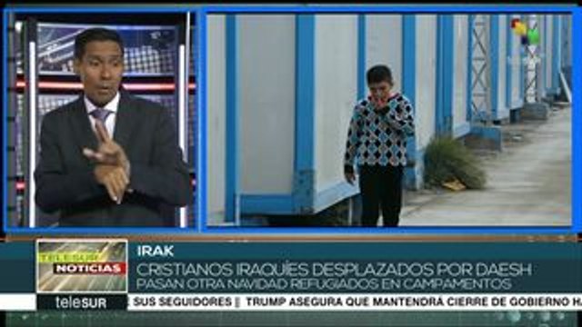 Irak: cristianos desplazados por DAESH pasan otra Navidad en refugios