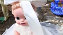 Baby Alive Bebek Gelin Oldu Gizli Cadı Ortaya Çıktı! Bebekler İçin Oyuncak Oyunu