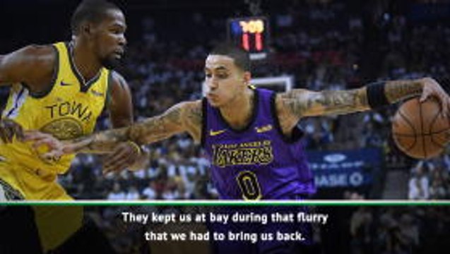 Warriors couldn't match Lakers' intensity - Curry