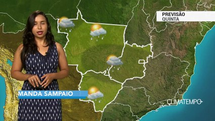 Previsão Centro-Oeste – Instabilidade ganha força