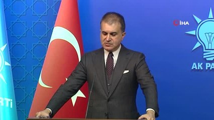 Ömer Çelik: "Cumartesi Günü Öncelikli Olarak İstanbul Büyükşehir Belediye Başkanımız Açıklanacak"