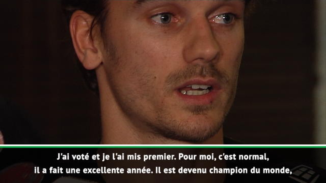 Meilleur joueur français de l'année - Griezmann: "Mbappé le mérite"