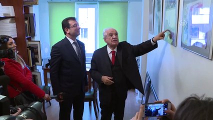 İmamoğlu'ndan Nurettin Sözen'e ziyaret - İSTANBUL